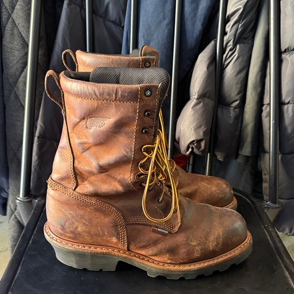 Red Wing LOGGERMAX Men's 9-inch Waterproof Hard Toe Boot